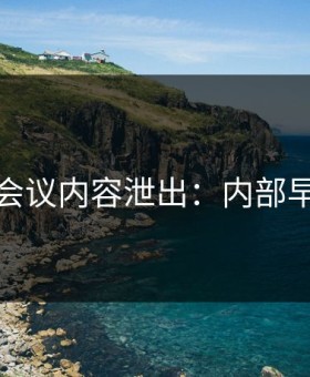 切尔西会议内容泄出：内部早有分歧