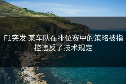 F1突发 某车队在排位赛中的策略被指控违反了技术规定