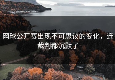 网球公开赛出现不可思议的变化，连裁判都沉默了
